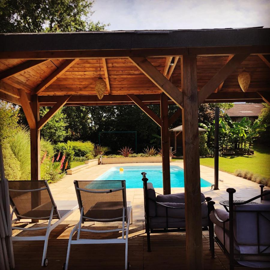 Maison D'Hotes Lassaubatju Hontanx Ngoại thất bức ảnh